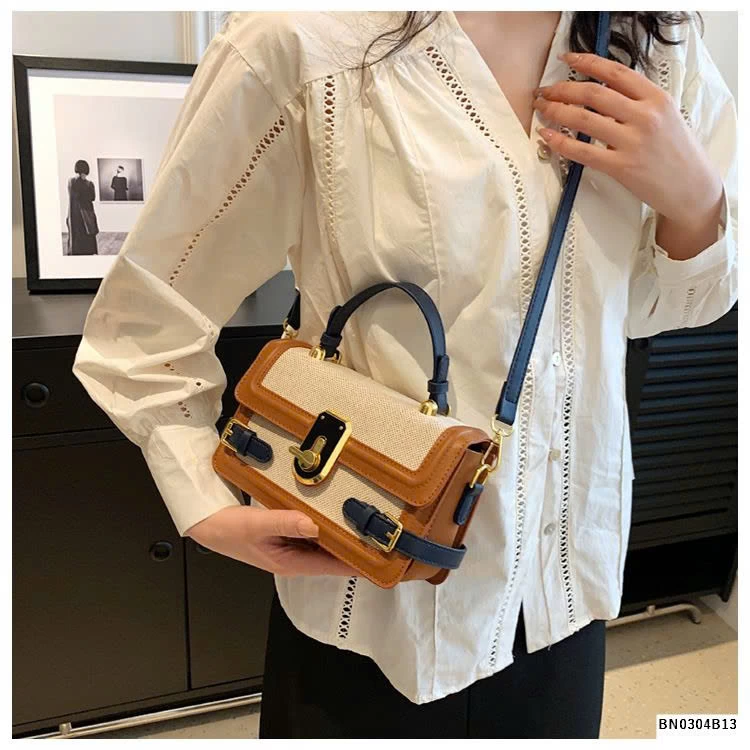 TÚI ĐEO CHÉO HÌNH HỘP CHỮ NHẬT THỜI TRANG MINI