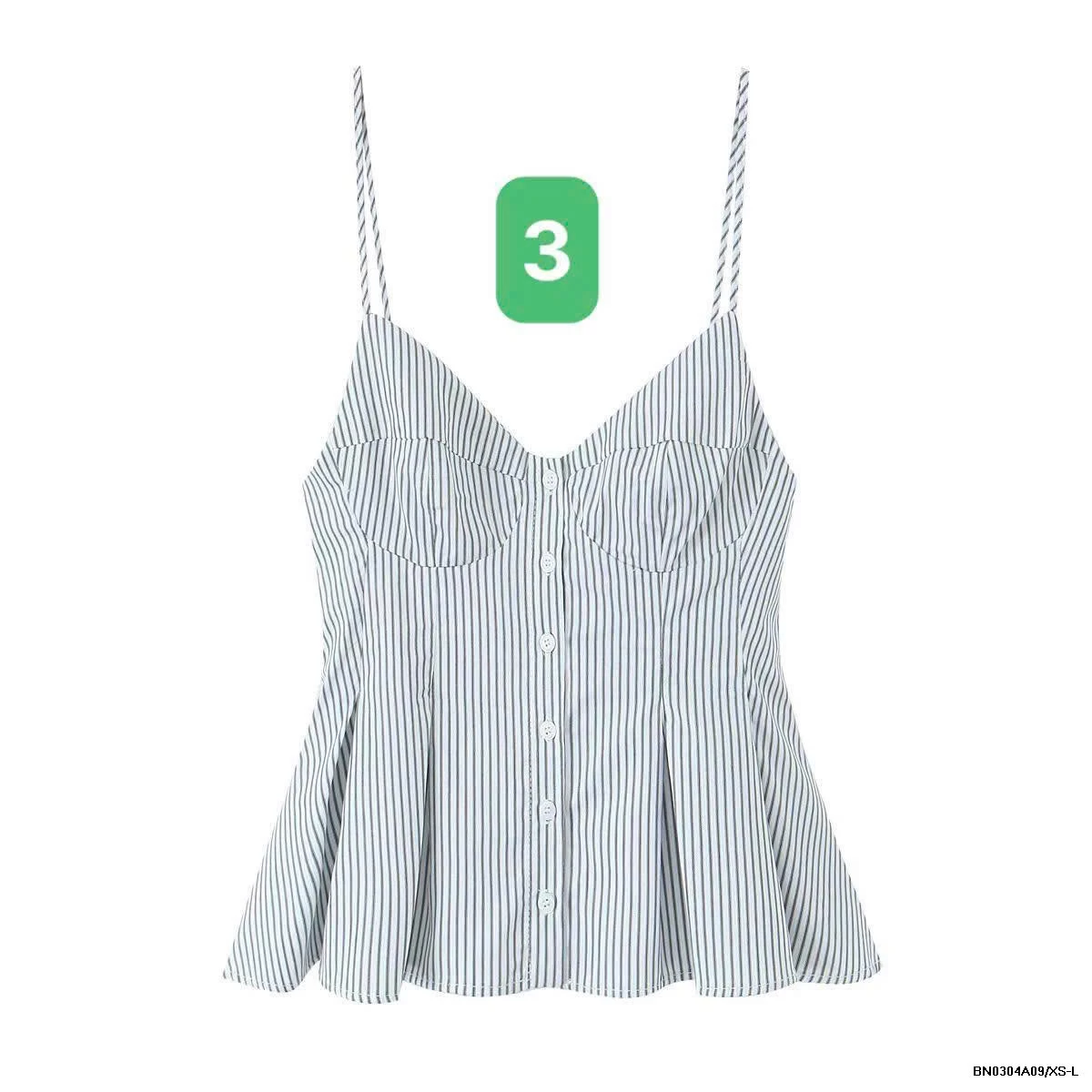 ÁO HAI DÂY KẺ KASLEAD