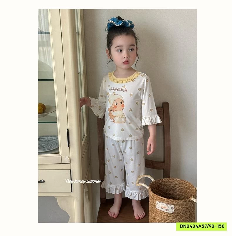 BỘ THUN LẠNH LOE HONEY BÉ GÁI