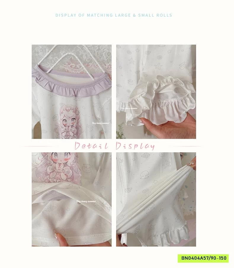 BỘ THUN LẠNH LOE HONEY BÉ GÁI