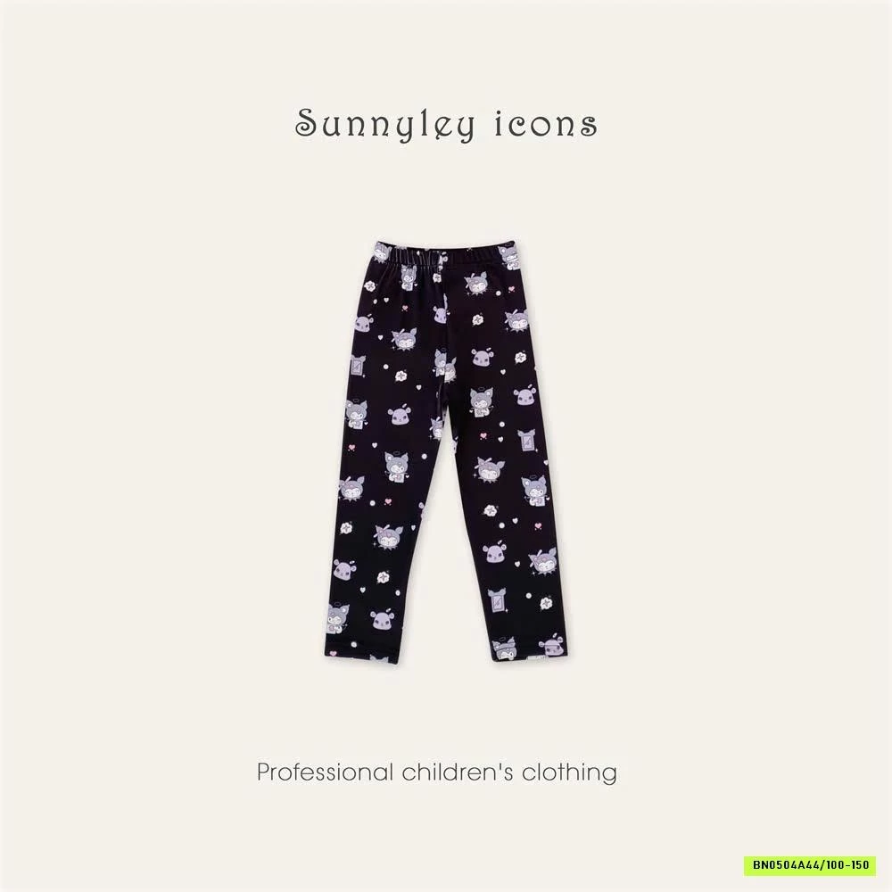 SET LEGGING HOẠT HÌNH BÉ GÁI