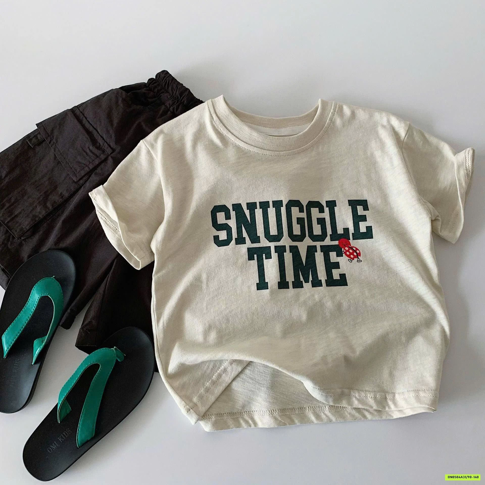 ÁO THUN CHỮ CHO BÉ TRAI