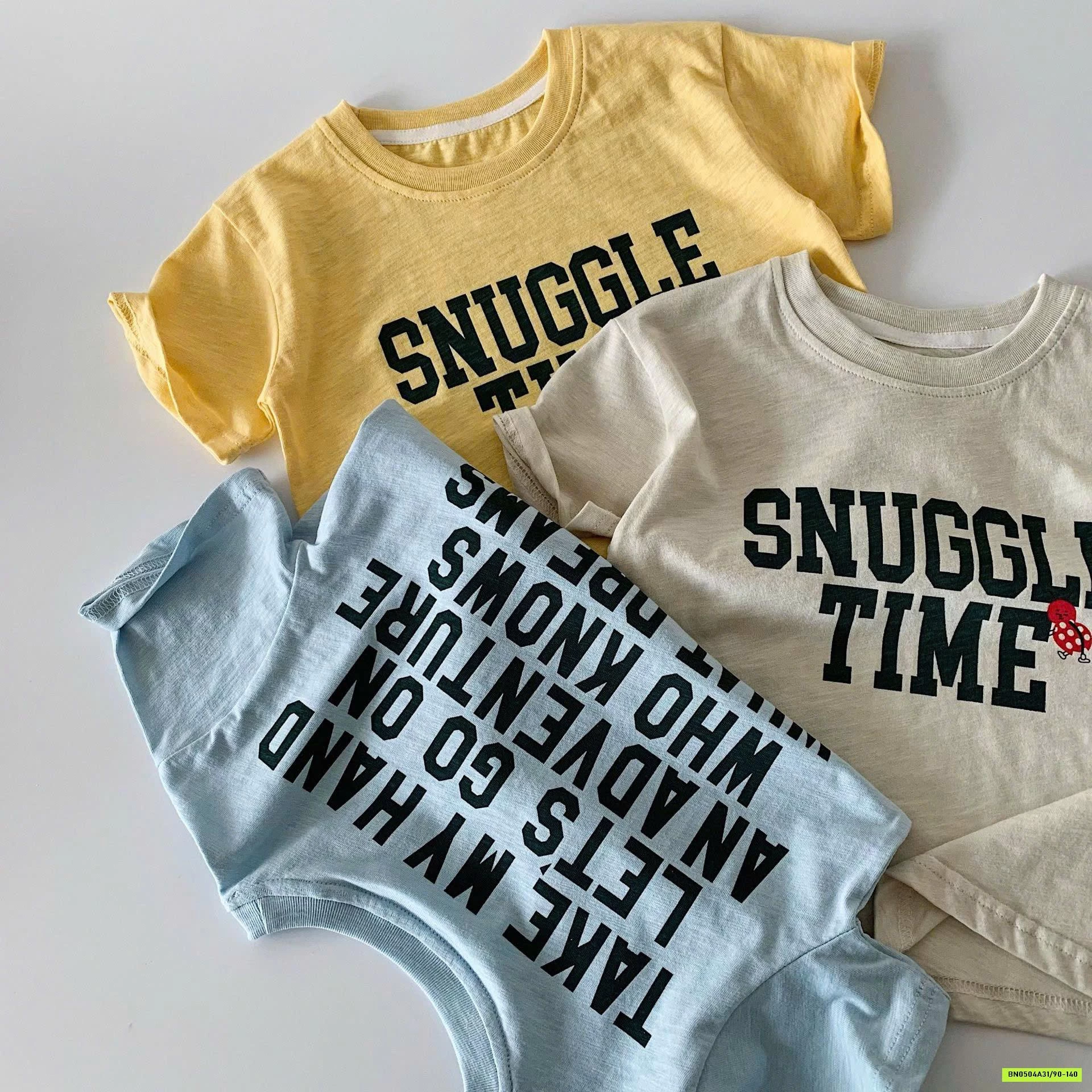 ÁO THUN CHỮ CHO BÉ TRAI