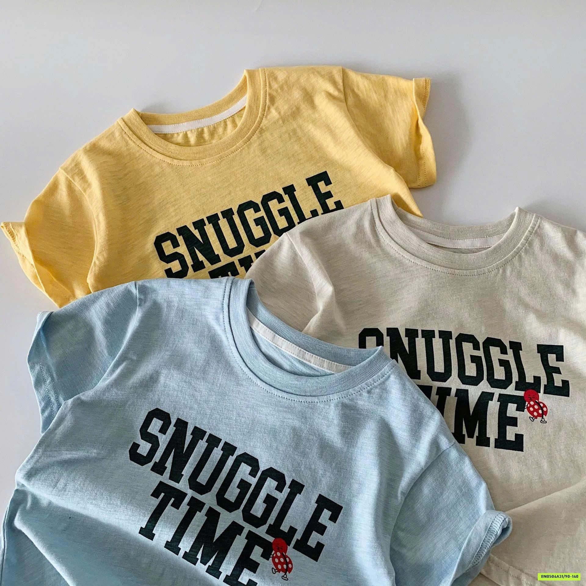 ÁO THUN CHỮ CHO BÉ TRAI