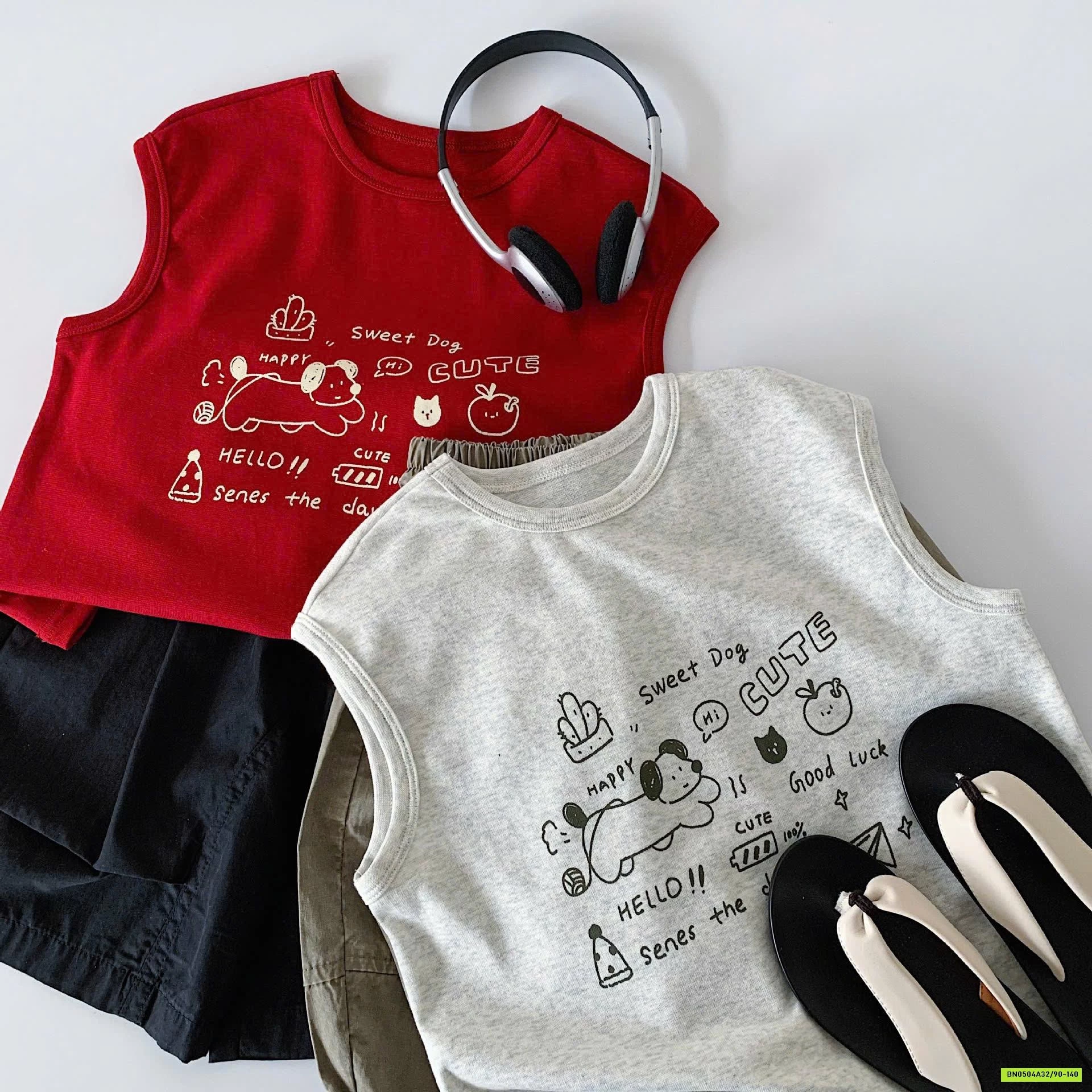 ÁO BA LỖ CHO TRẺ EM