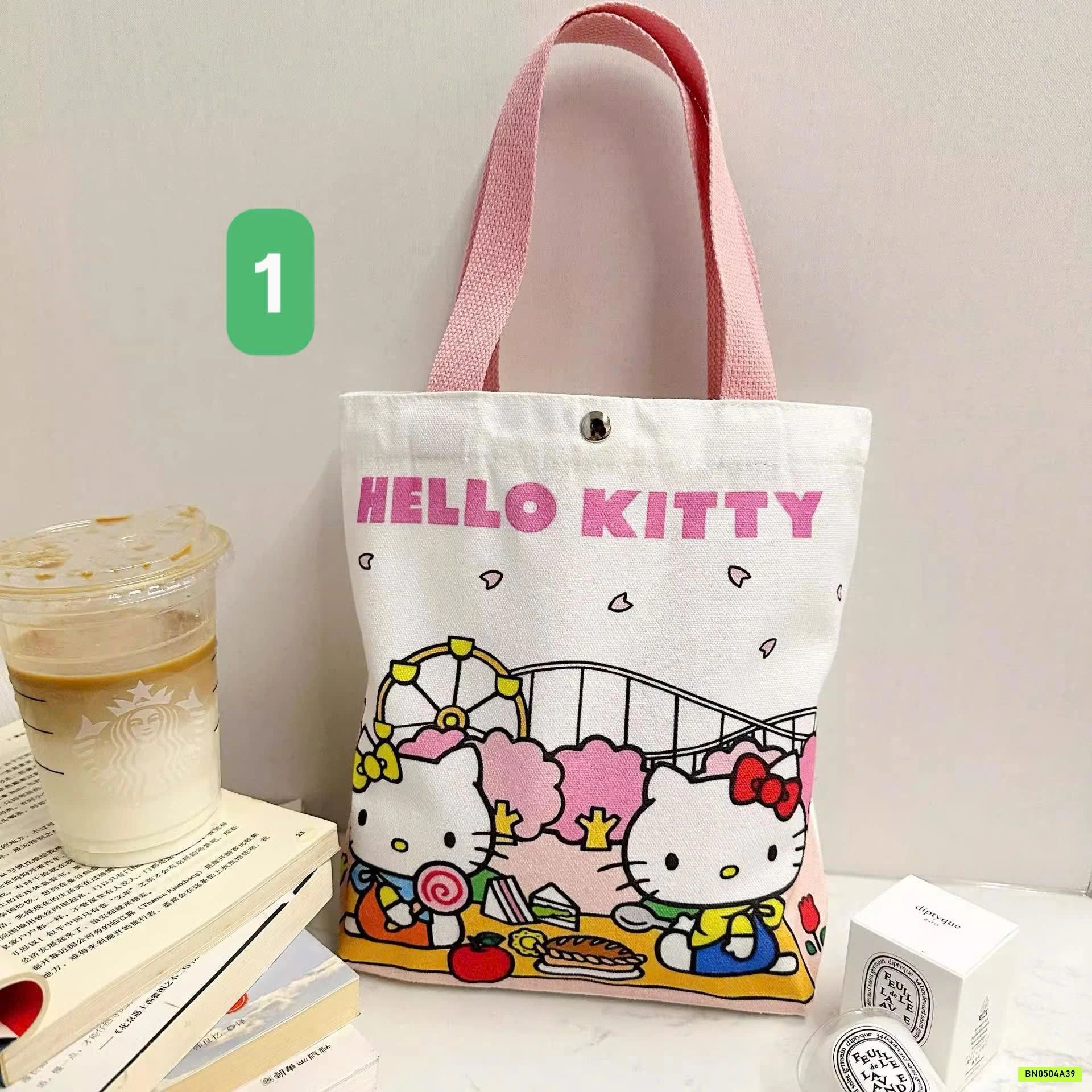 TÚI TOTE KITTY