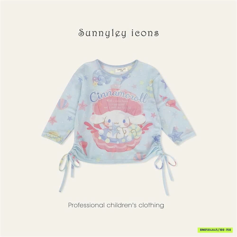 ÁO THUN MỎNG CHỐNG NẮNG HOẠT HÌNH