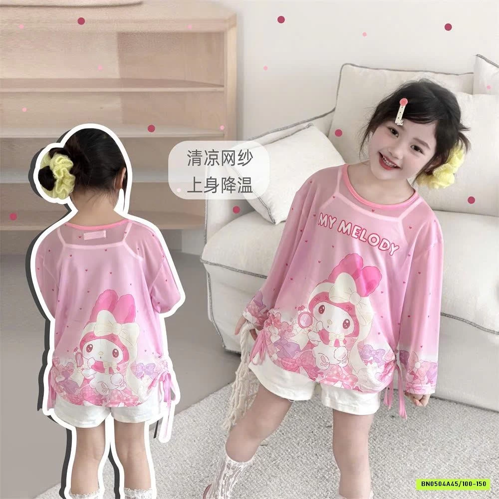 ÁO THUN MỎNG CHỐNG NẮNG HOẠT HÌNH