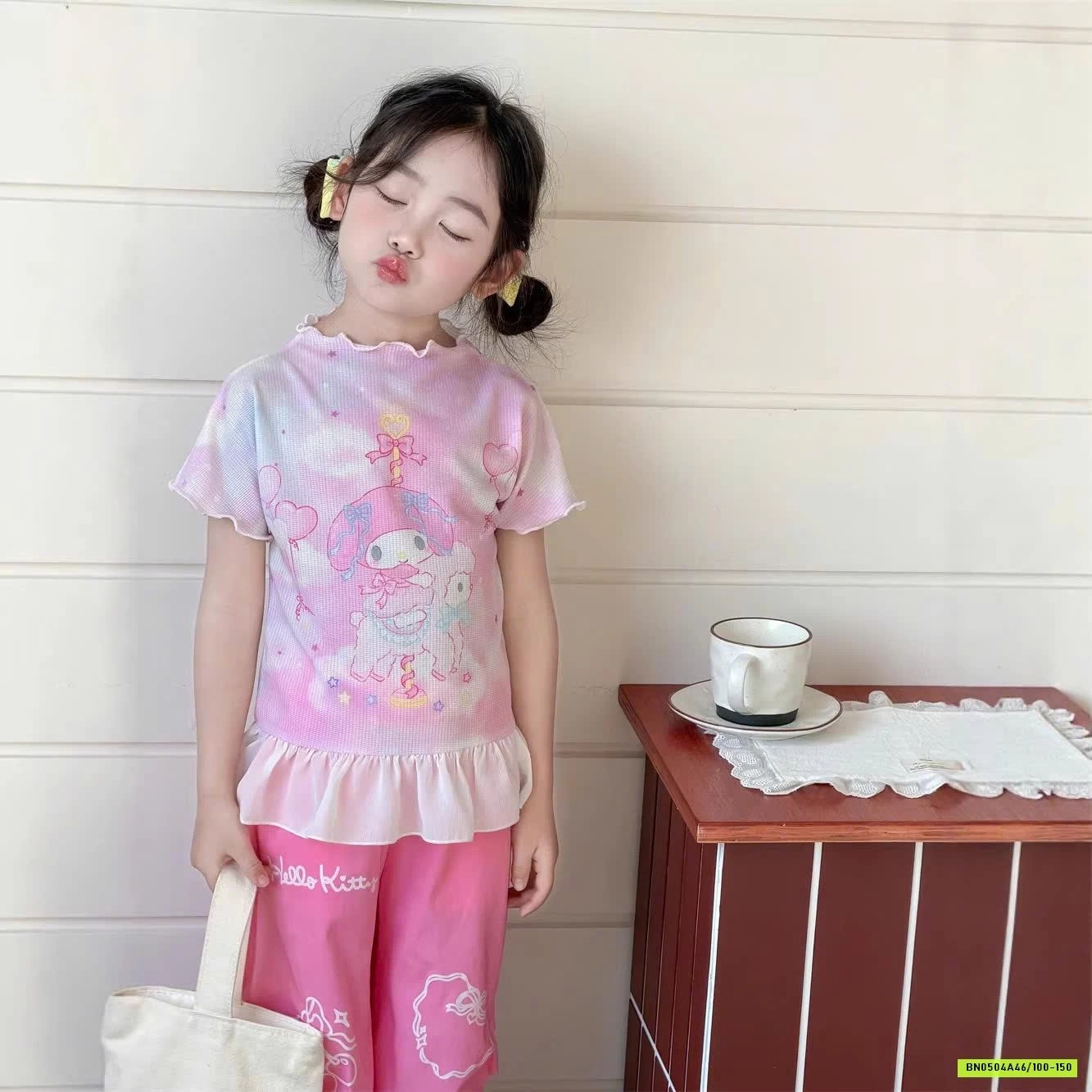 SET MELODY HỒNG SIÊU XINH