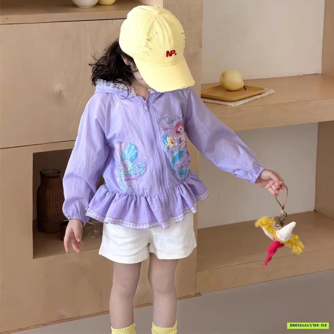 KHOÁC NẮNG TIÊN CÁ TÍM