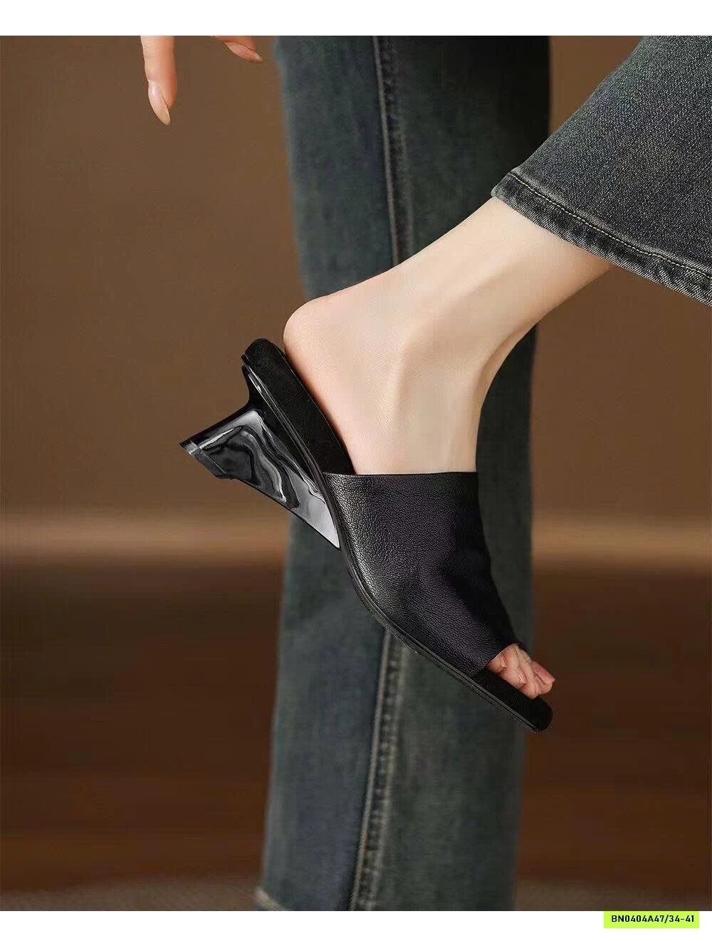 DÉP CAO GÓT QUAI DA BẢN TO PU