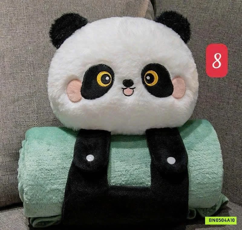 GẤU BÔNG CUỘN CHĂN 2IN1