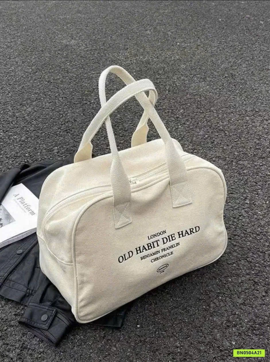 TÚI DU LỊCH THỜI TRANG CANVAS