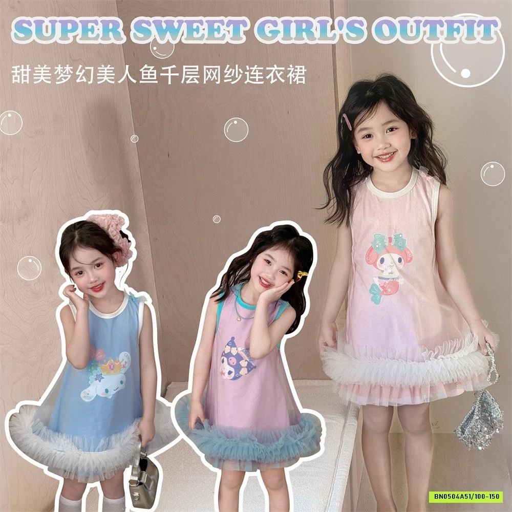 ĐẦM SÁT NÁCH VIỀN BÈO SANRIO