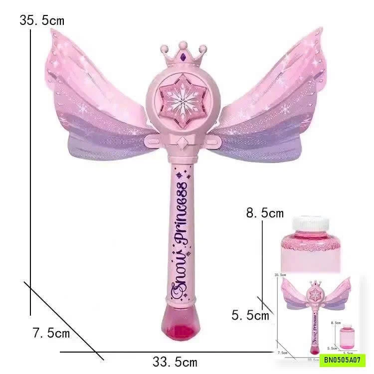 GẬY PHUN BONG BÓNG XÀ PHÒNG CÔNG CHÚA CÁNH TIÊN