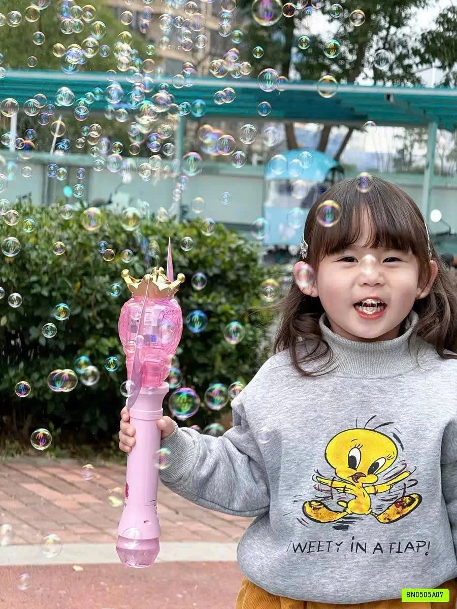 GẬY PHUN BONG BÓNG XÀ PHÒNG CÔNG CHÚA CÁNH TIÊN