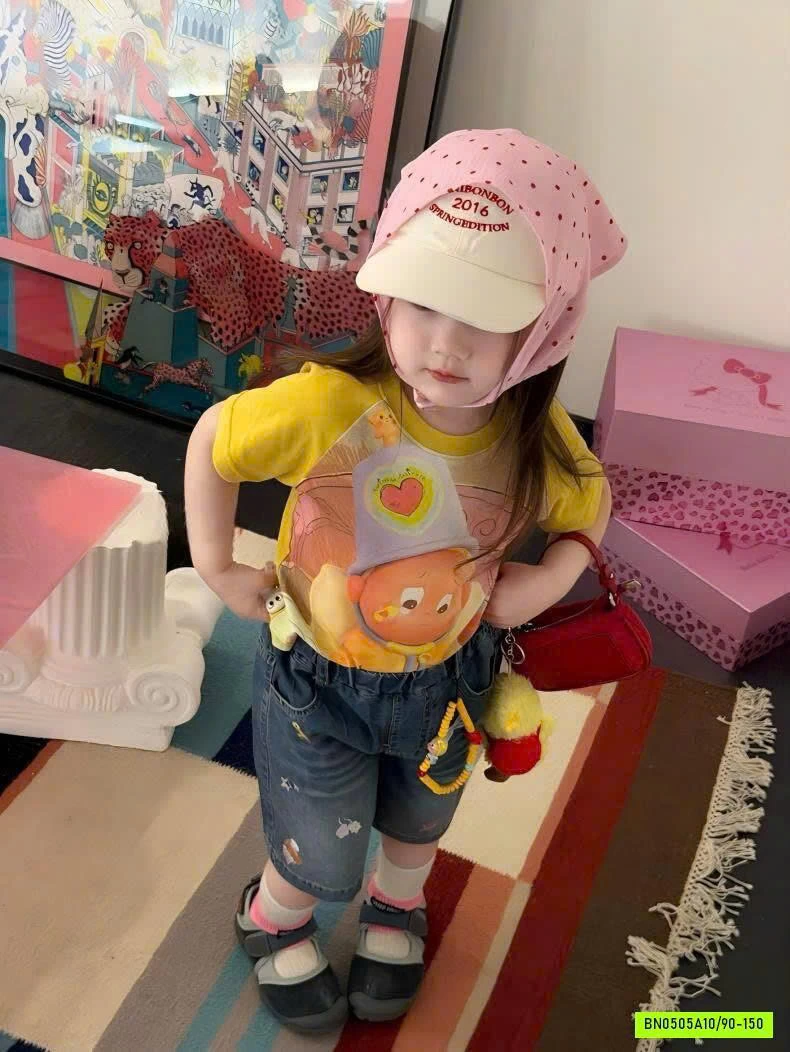 SET ÁO VÀNG MIX SHORT JEAN