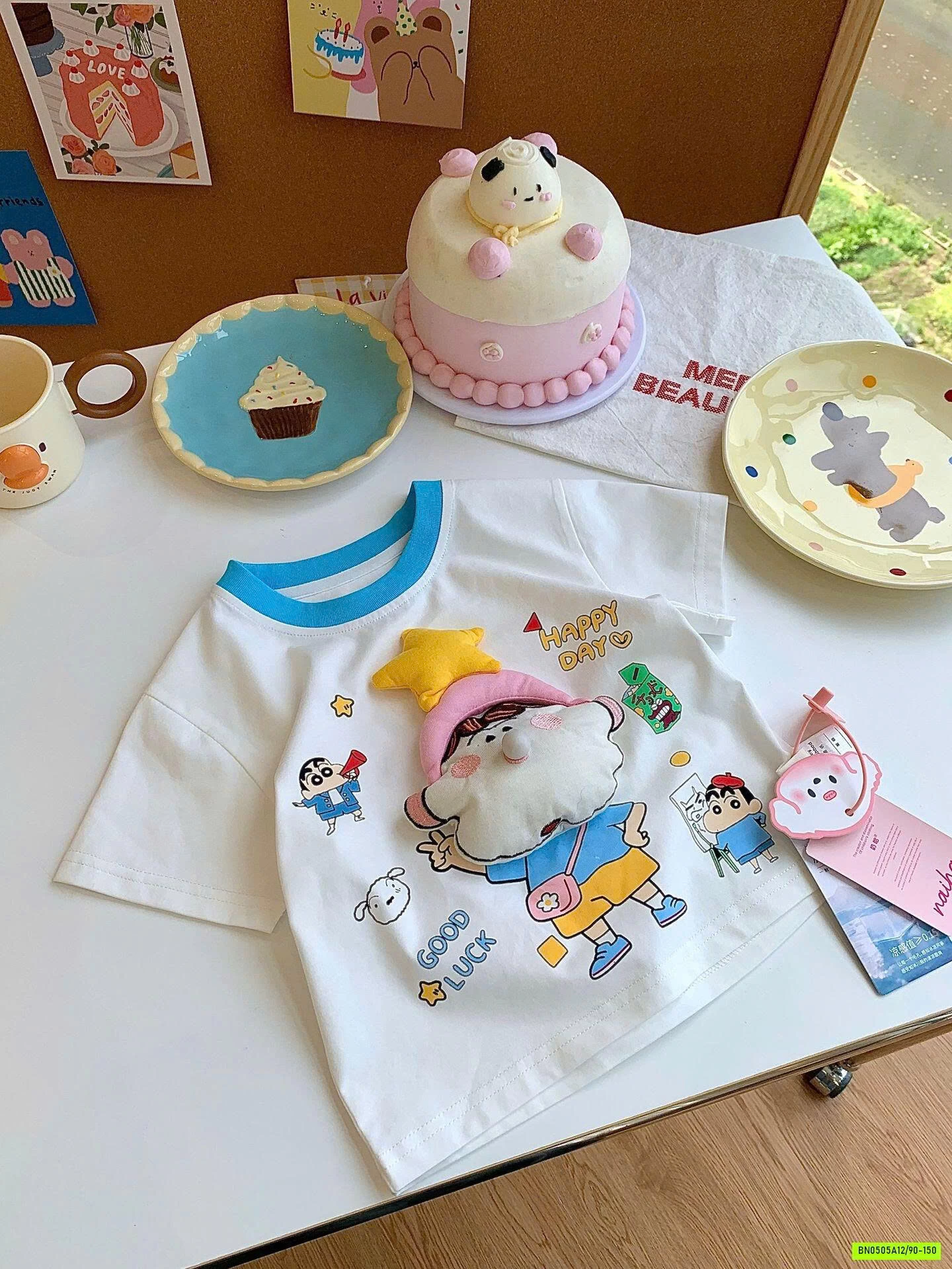 ÁO THUN GẮN THÚ CƯNG KUTE