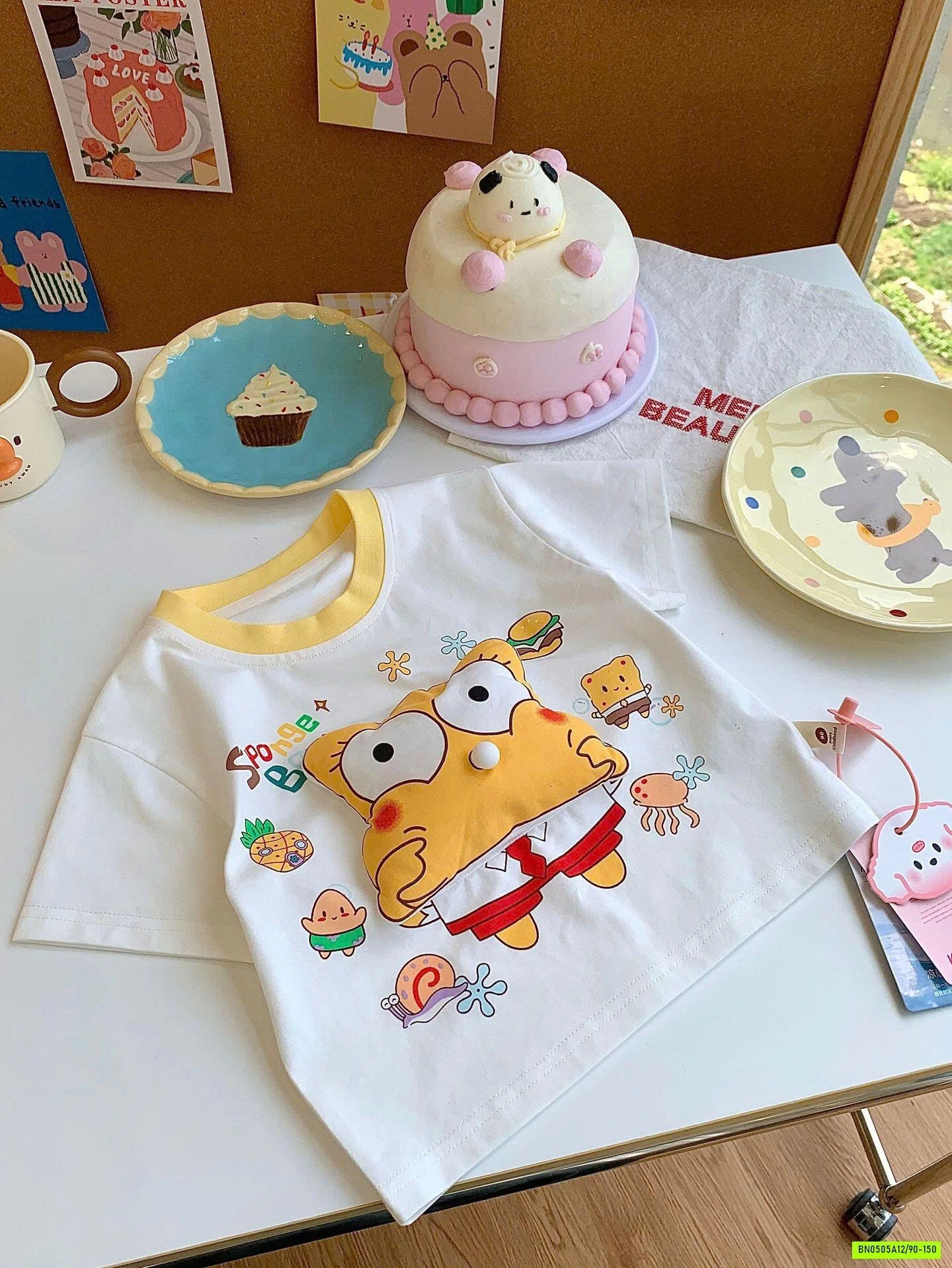 ÁO THUN GẮN THÚ CƯNG KUTE