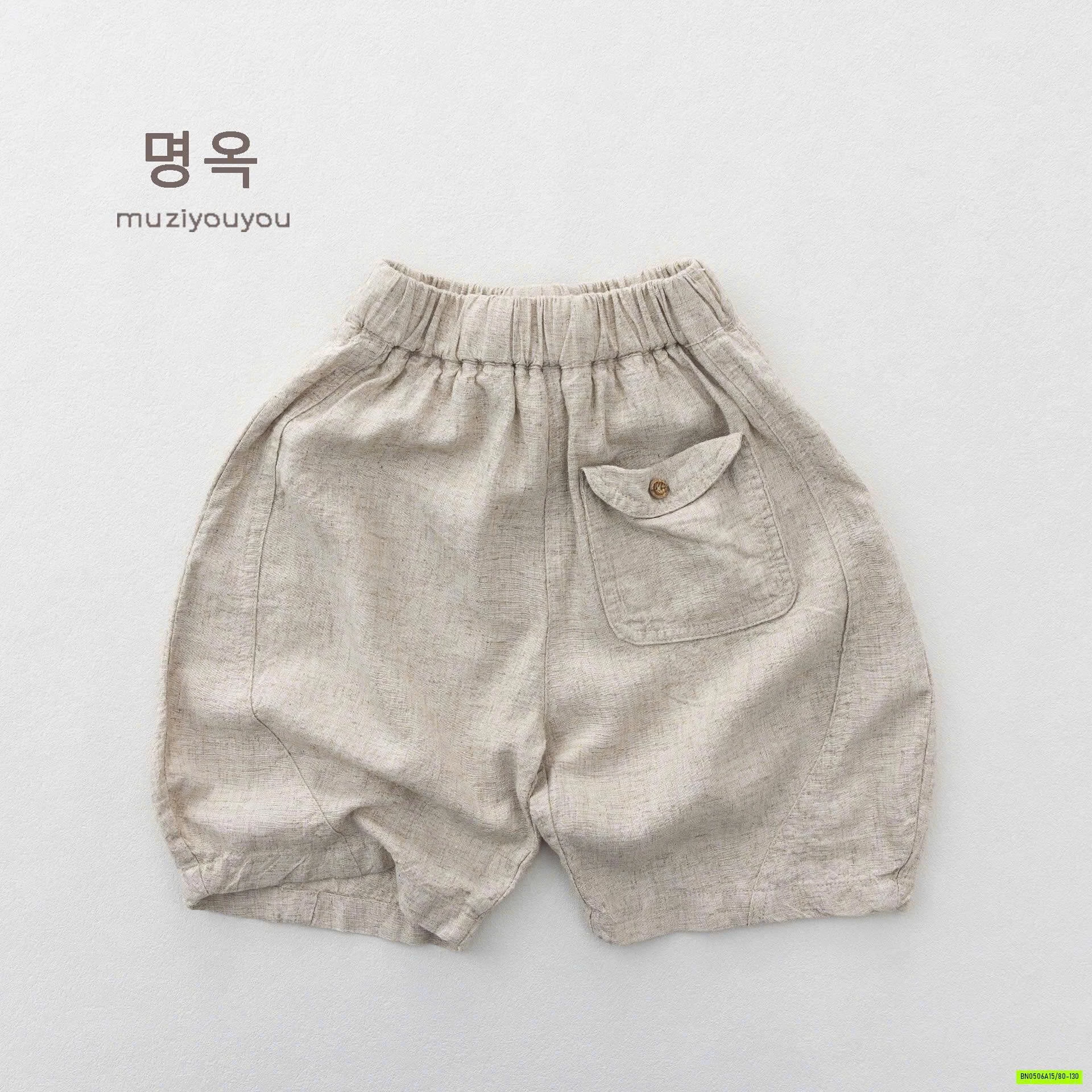 QUẦN NGỐ ĐŨI LINEN MZYY