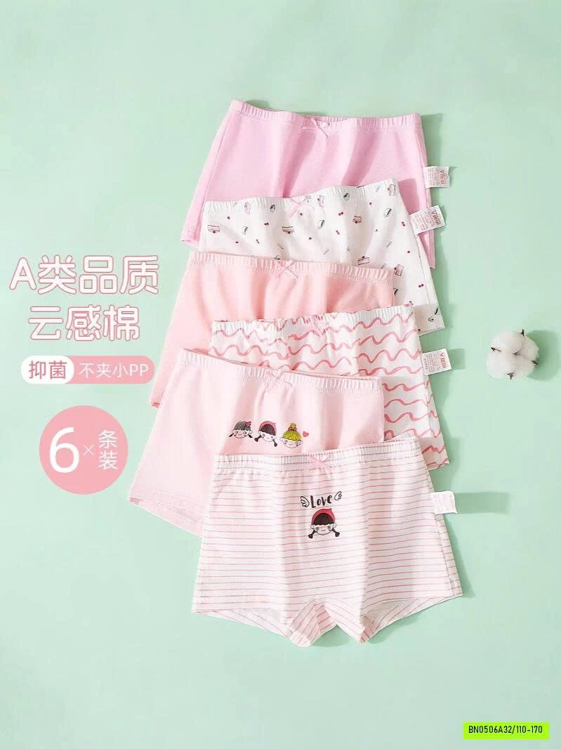 SÉT 6 CHIP ĐÙI KHÁNG KHUẨN BÉ GÁI