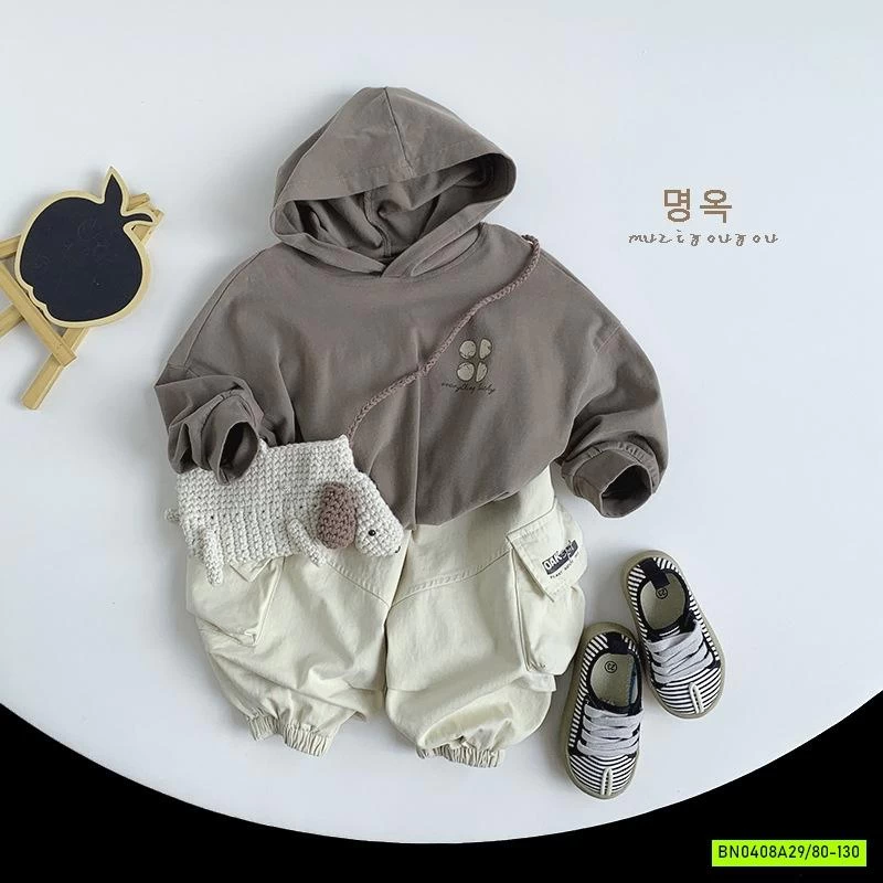 QUẦN BOM TÚI HỘP IN CHỮ