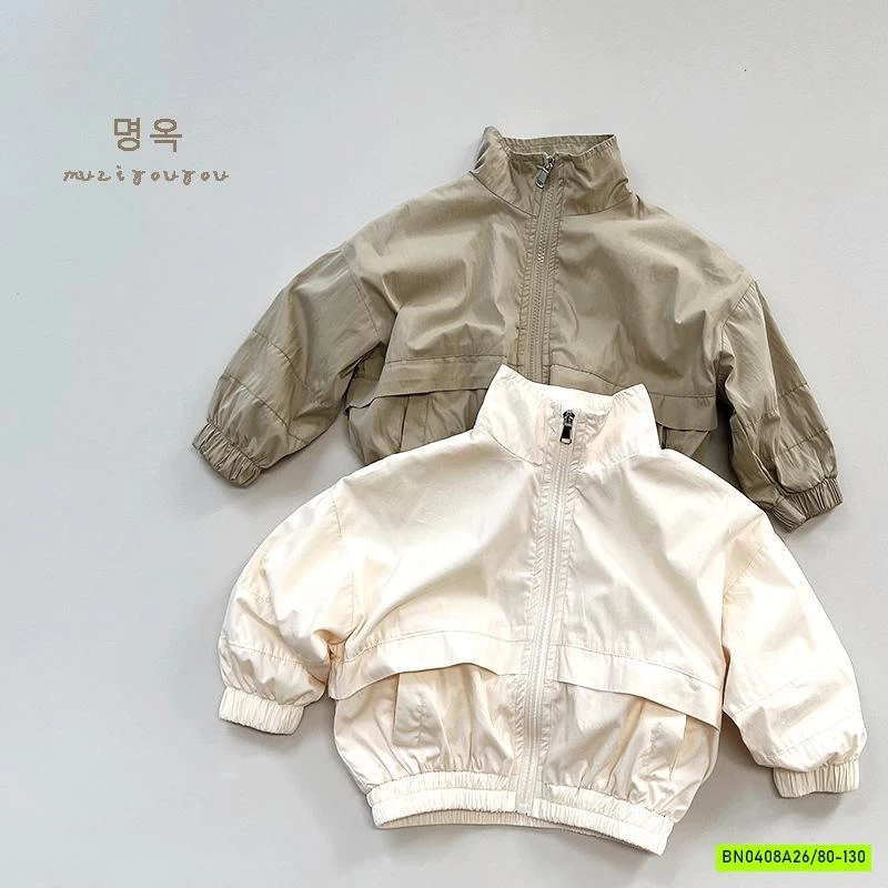 KHOÁC GIÓ CỔ BẺ 2 LỚP