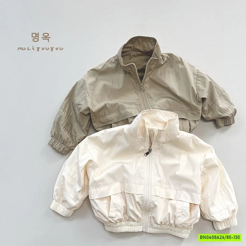 KHOÁC GIÓ CỔ BẺ 2 LỚP