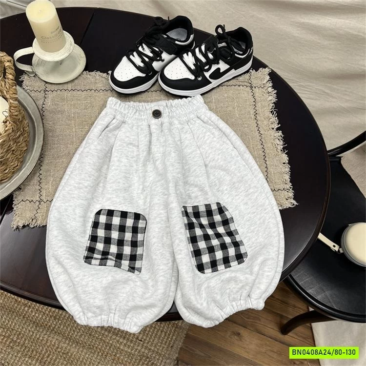 QUẦN BOM VÁ GỐI CARO