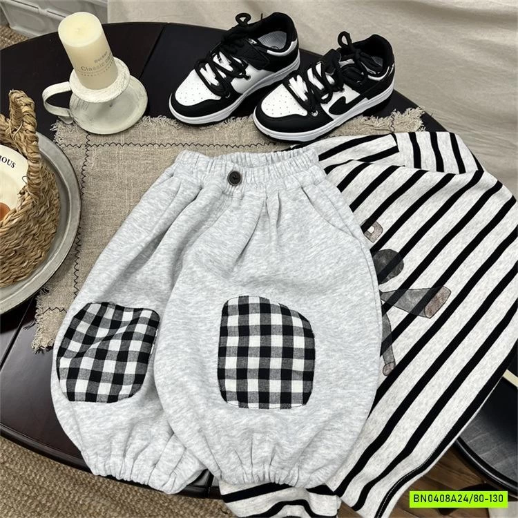 QUẦN BOM VÁ GỐI CARO