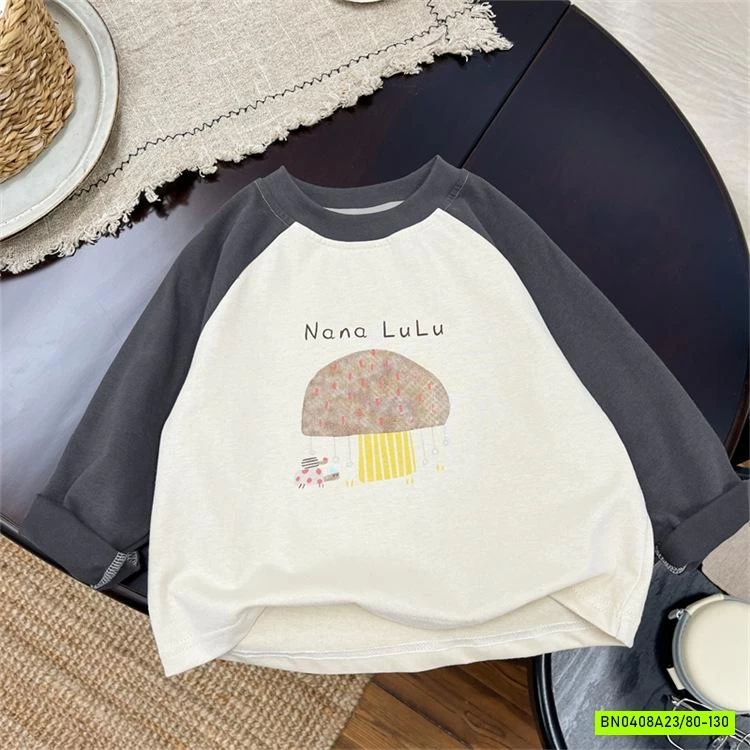 ÁO THUN PHỐI MÀU TAY