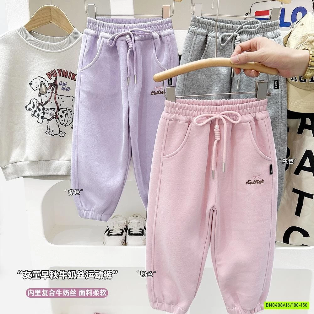 QUẦN NỈ BO GẤU THÊU CHỮ KAKADY