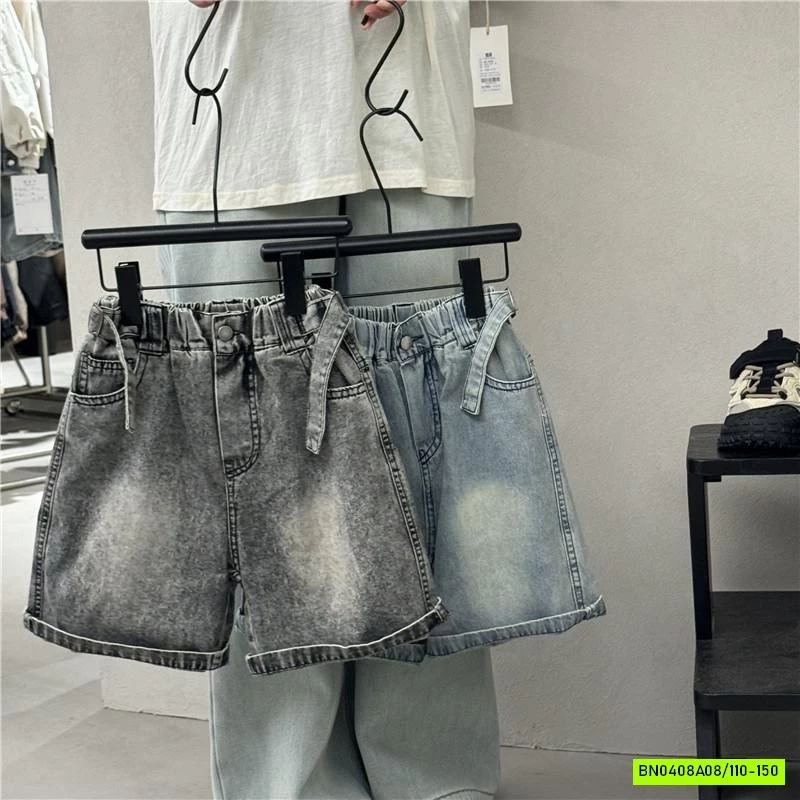 SHORT JEANS BẠC GỐI GIẢ ĐAI