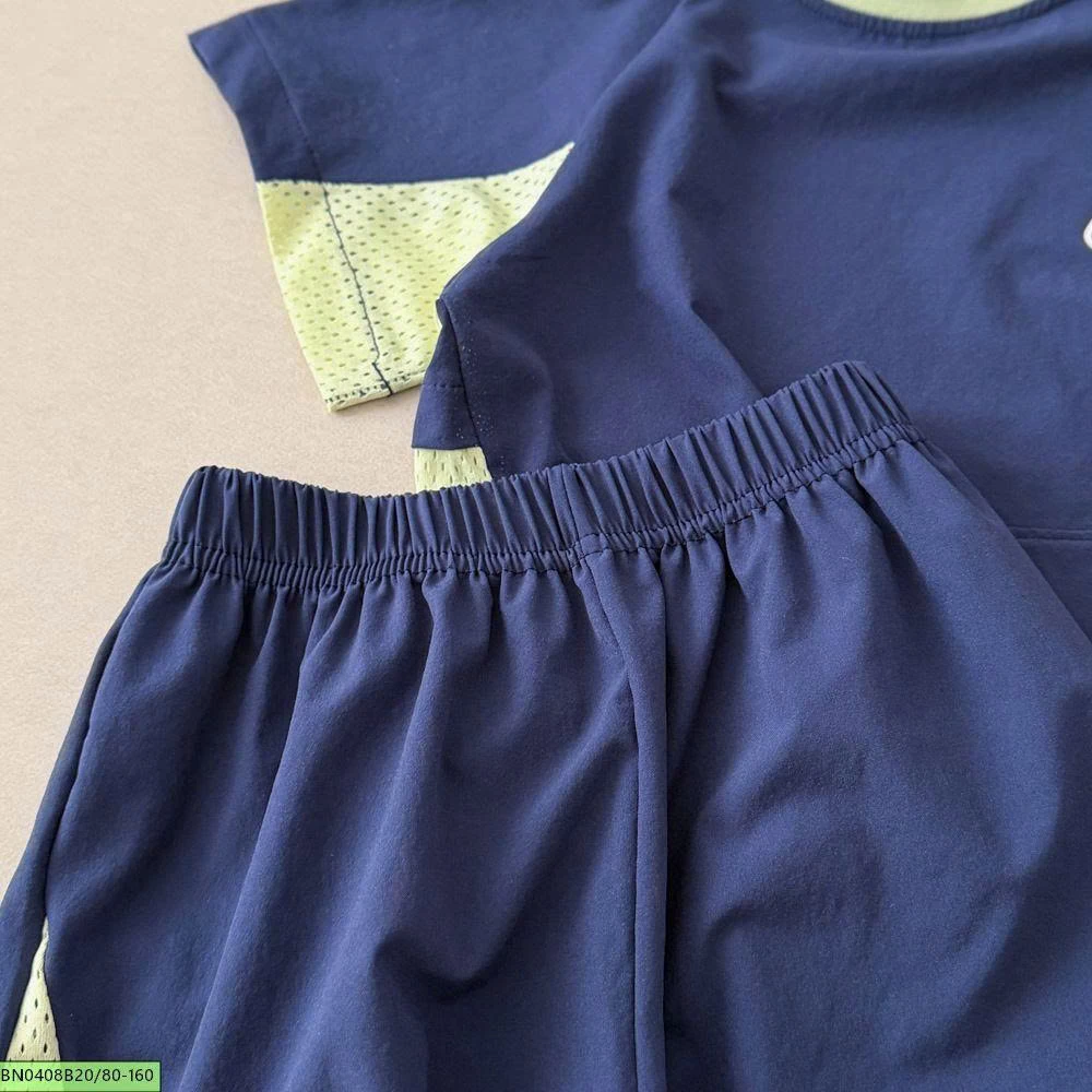 SET ĐỒ THỂ THAO SIÊU NHẸ CHO BÉ – MẶC MÁT SUỐT MÙA HÈ