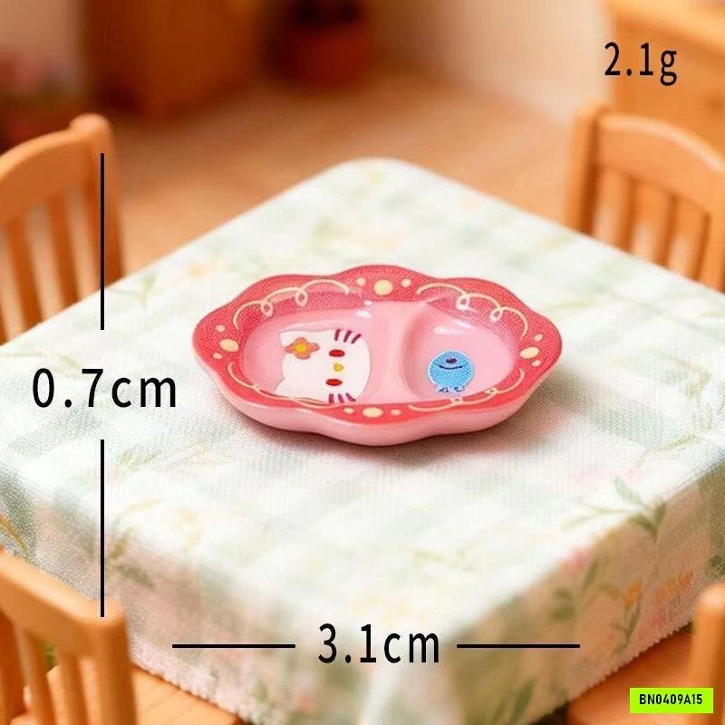 TÚI MÙ BỘ ĐỒ BÁT ĐĨA KITTY MINI