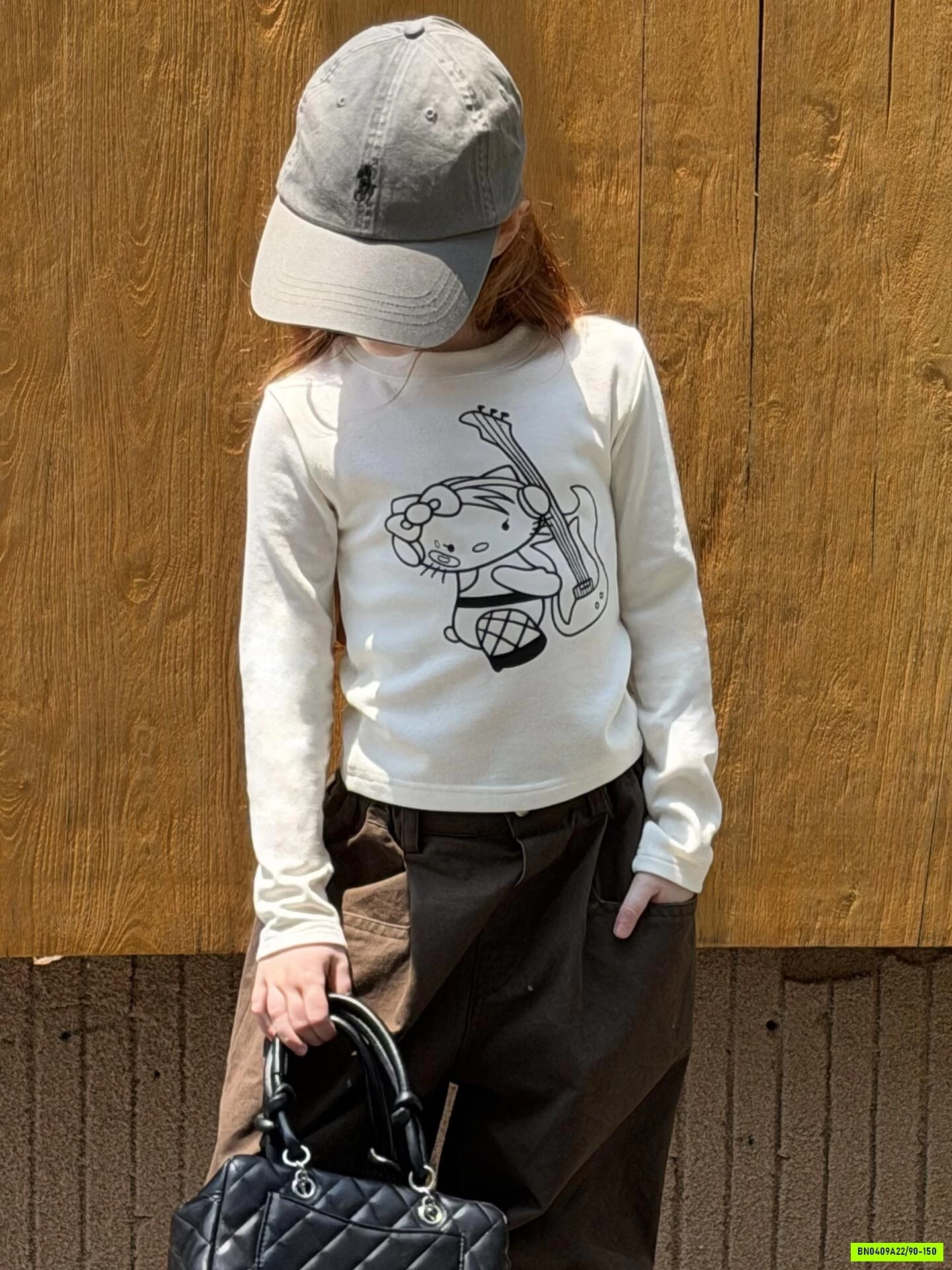 THUN CROPTOP KITTY LANMOMO
