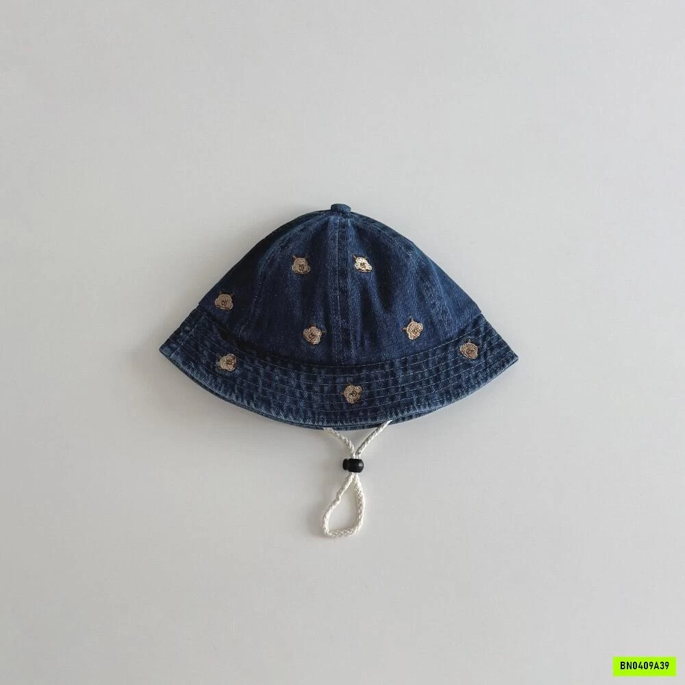 MŨ JEANS MỀM CHO BÉ