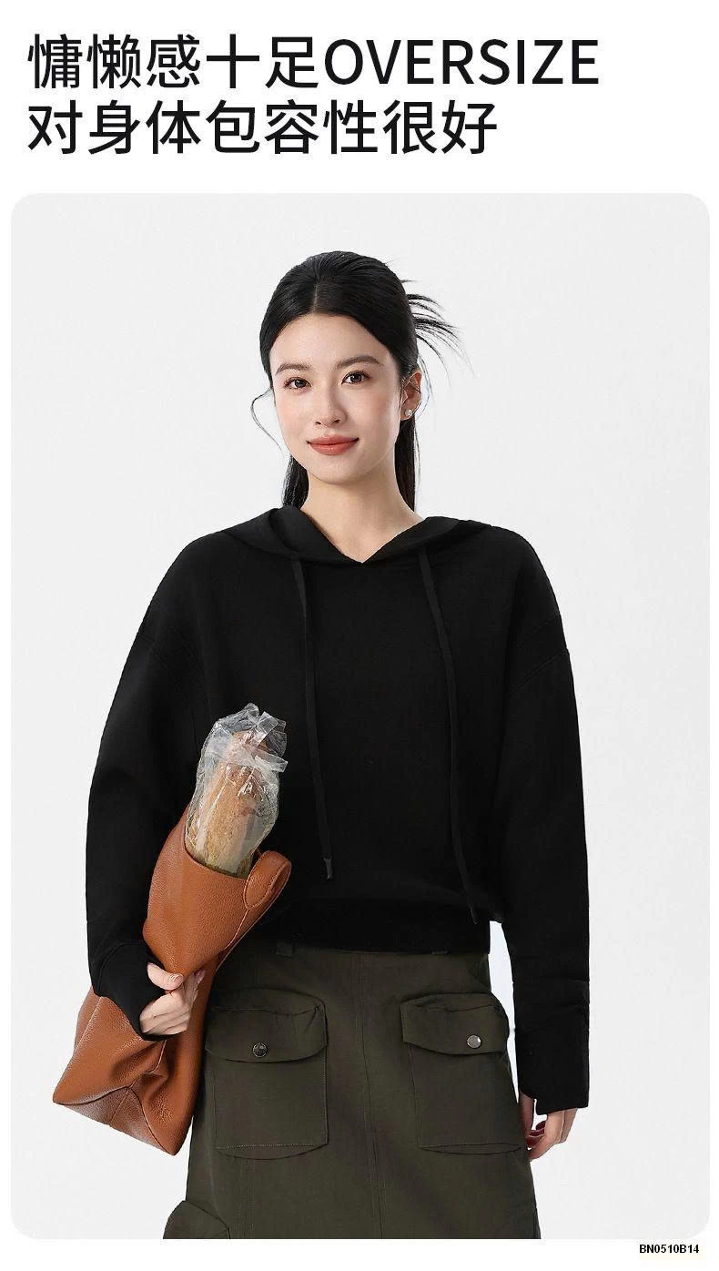 ÁO HOODIE TRƠN MÀU NỮ