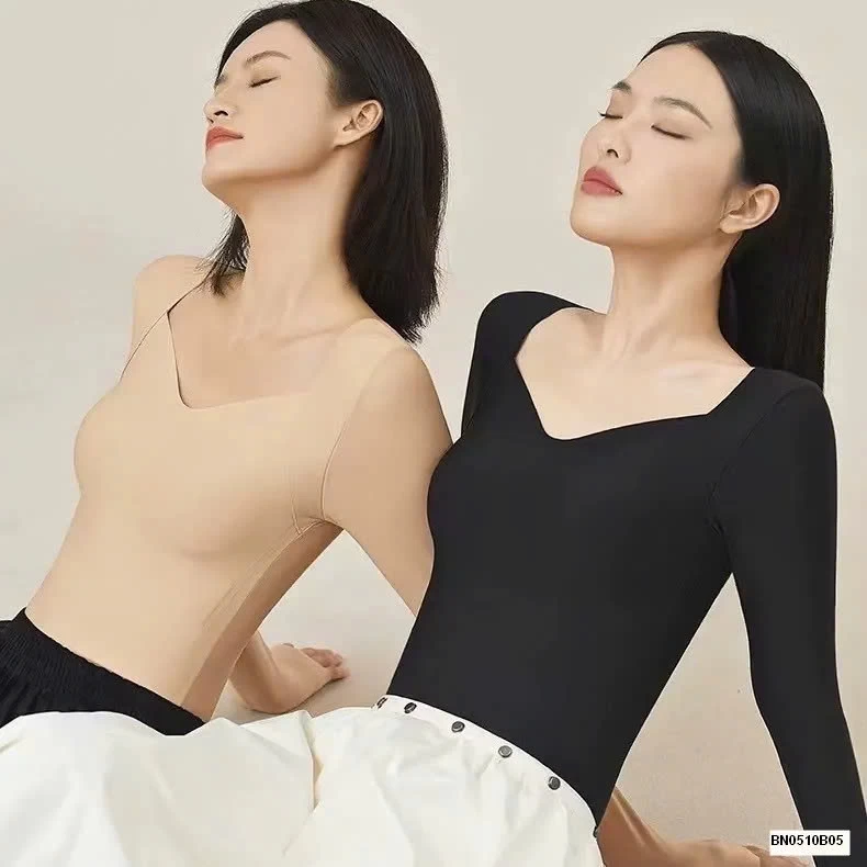 ÁO GIỮ NHIỆT NỮ CỔ CHỮ V