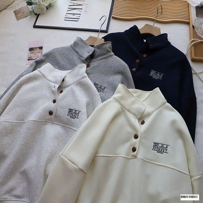 ÁO POLO CỔ CAO NỮ