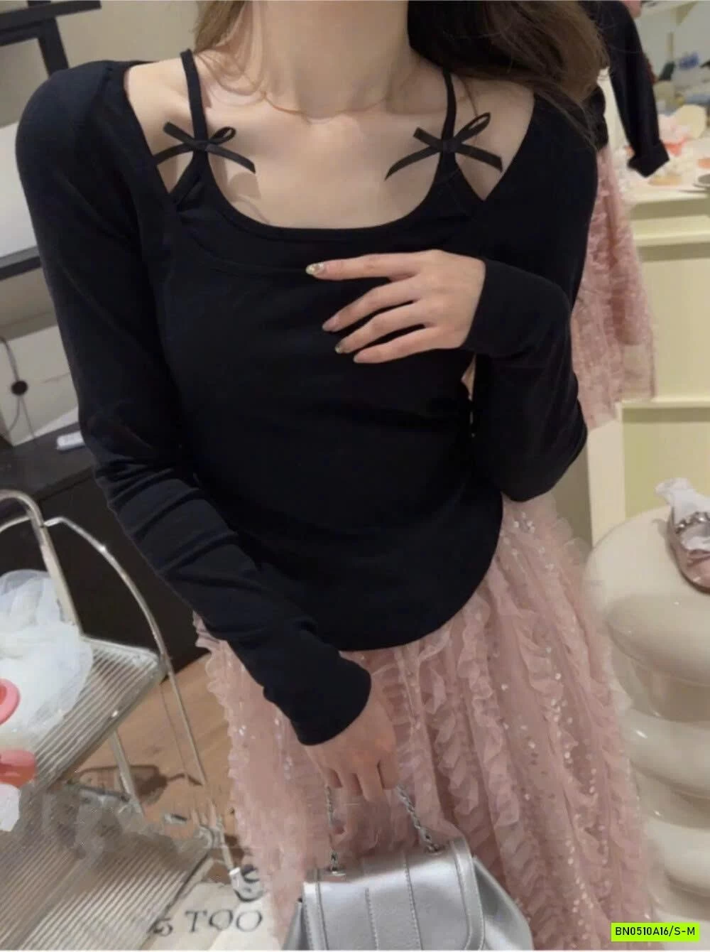 ÁO THUN GIẢ 2 DÂY WGWE6874