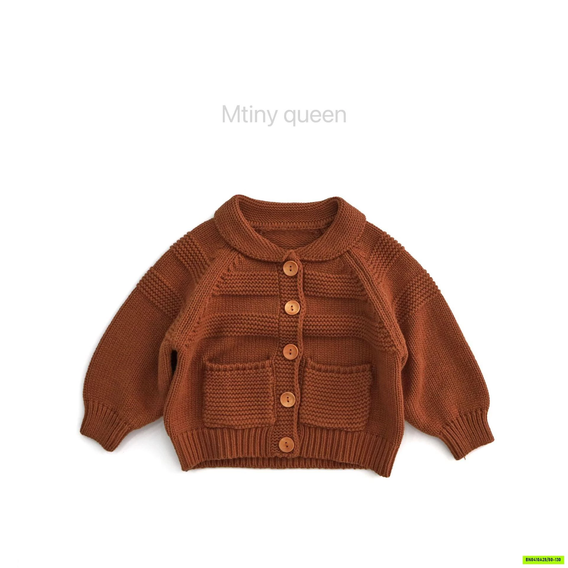 KHOÁC LEN DỆT TÚI TRƯỚC MTINY QUEEN