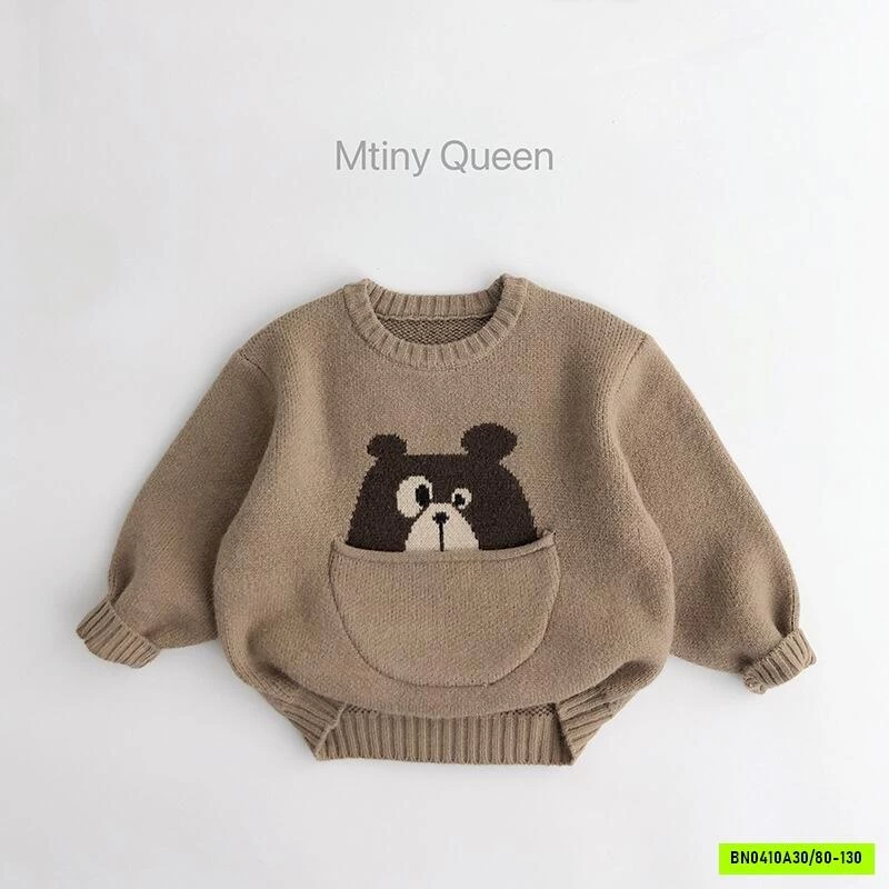 ÁO LEN THÚ CƯNG TÚI TRƯỚC MTINY QUEEN