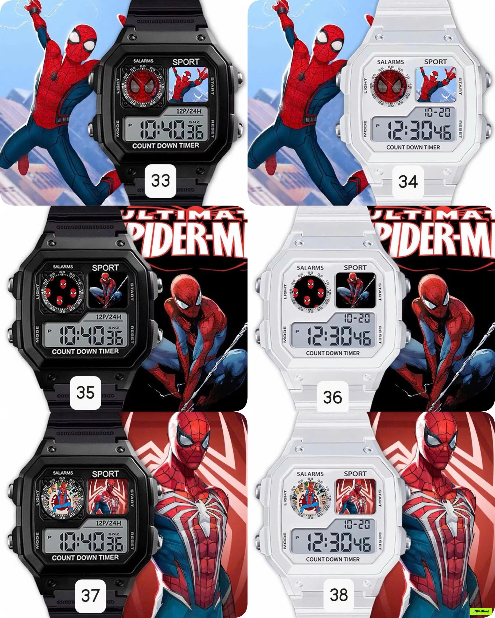 ĐỒNG HỒ ĐIỆN TỬ SPIDERMAN