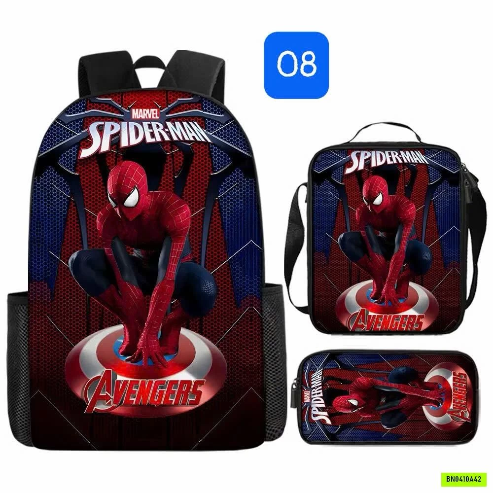 SÉT BALO 3 MÓN SPIDERMAN