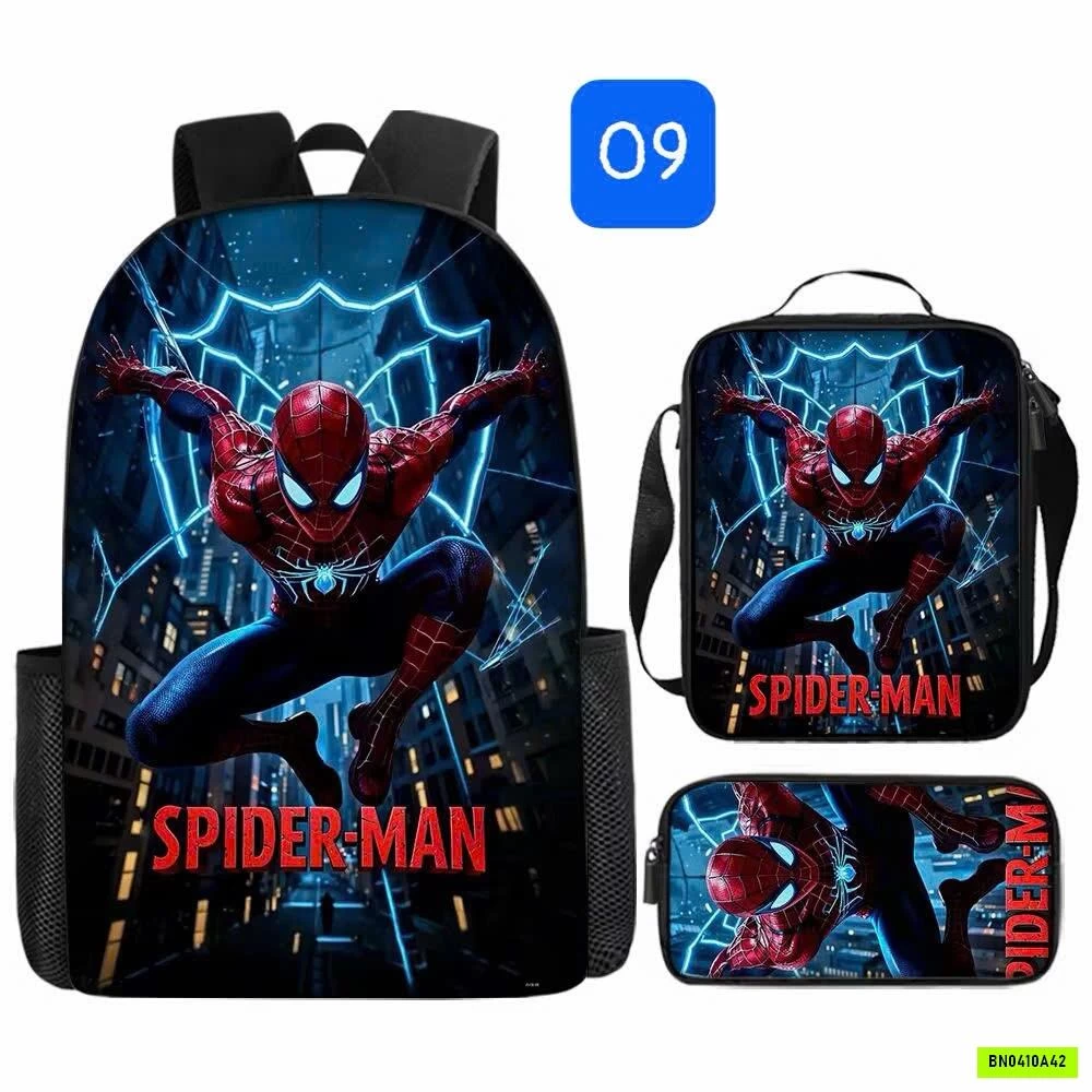 SÉT BALO 3 MÓN SPIDERMAN