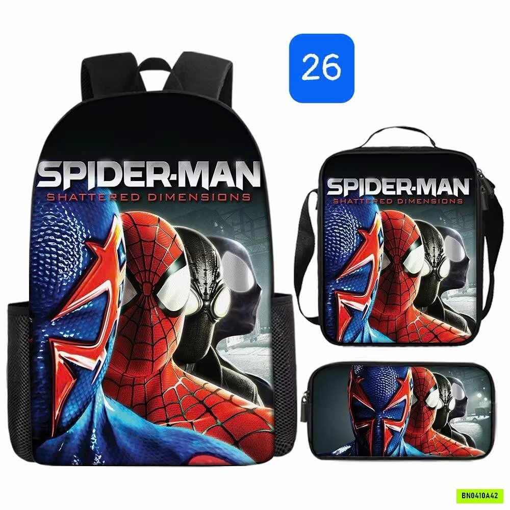 SÉT BALO 3 MÓN SPIDERMAN