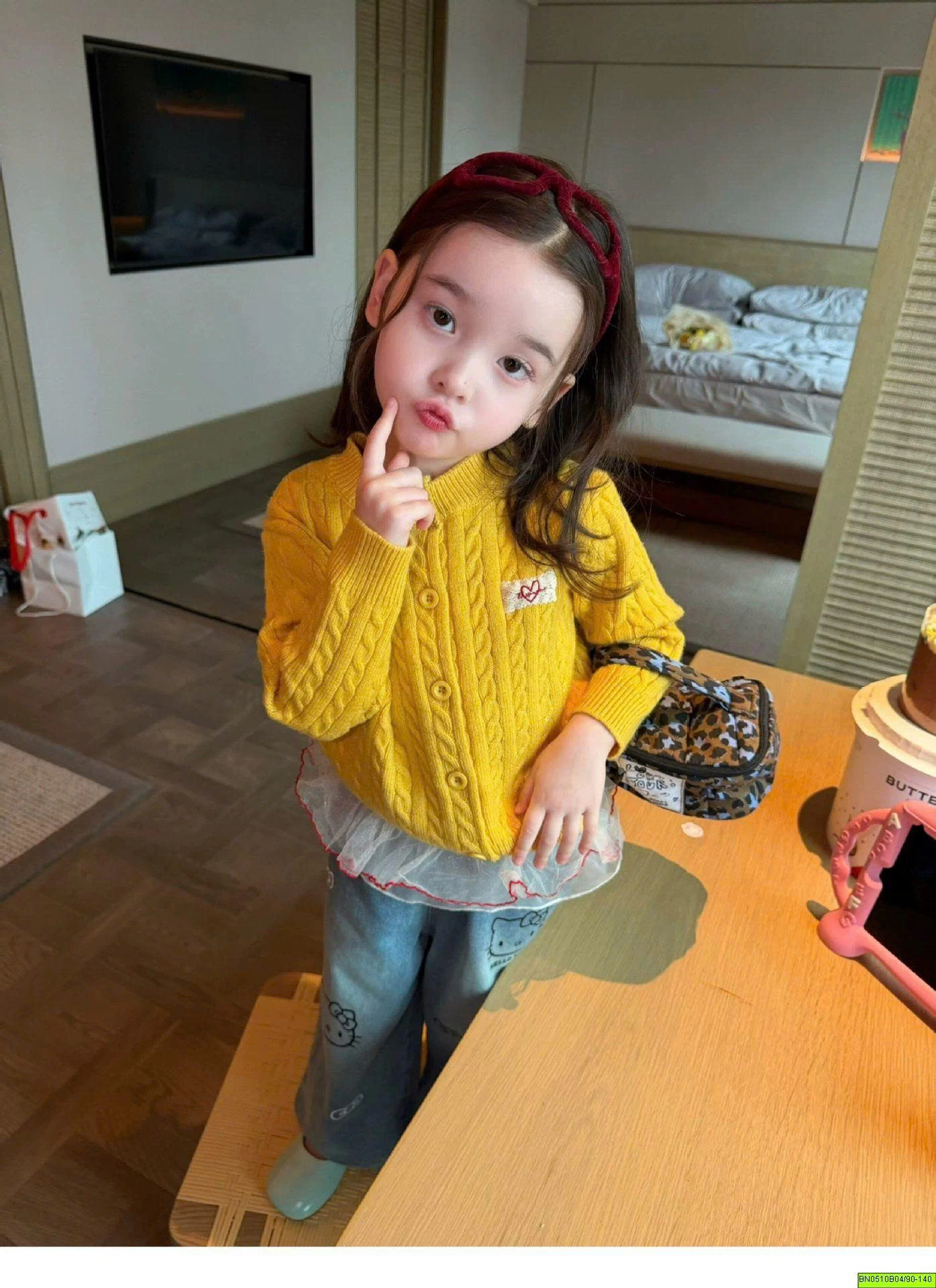 SET CARDIGAN QUẦN KITTY