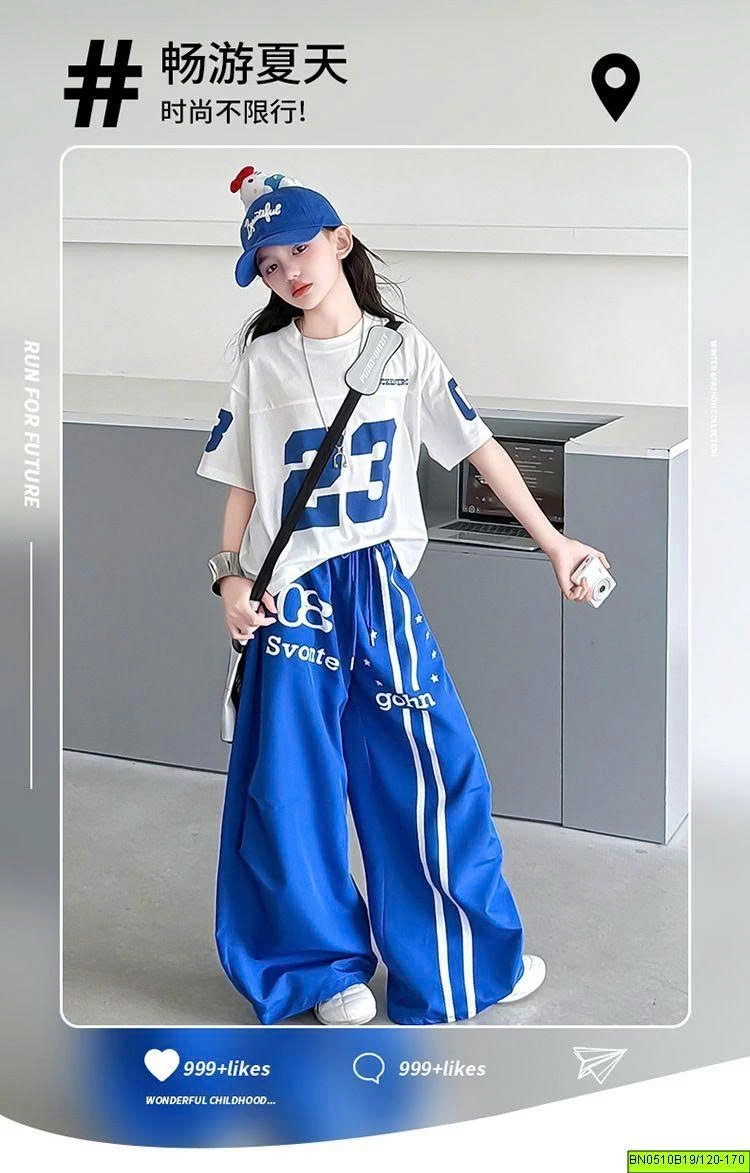 SÉT THỂ THAO XANH DƯƠNG SỐ 23