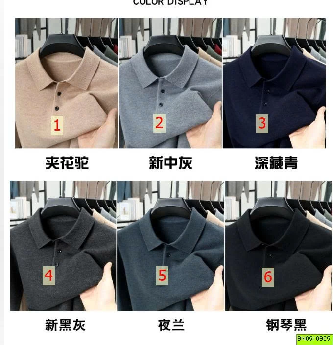 ÁO LEN POLO NAM DÀI TAY